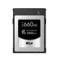 Wise 660GB CFexpress 4.0 Type B PRO Mk II Memory Card 3600MB/s