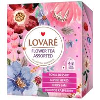 LOVARE arbatų rinkinys  Assorted flower and herbal tea , 4x8vnt., 48g 7