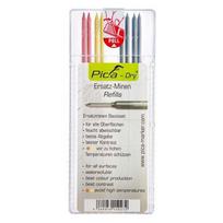 3-jų spalvų keičiamos šerdelės Pica Dry Multi-Use, 8 vnt.