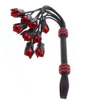 Hidden Desire Masters Heavy Roses Whip Natūralios odos botagas