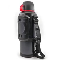 Didelis nerūdijančio plieno kelioninis termosas, skirtas kavos arbatos vandeniui, dviguba sienelė, izoliuotas vakuumu, 135 Oz, 36 valandas karštas + 48 valandas šaltas 2.2L (74oz) juoda