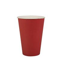 Popieriniai puodeliai, raudoni, 200 ml, 20 vnt.