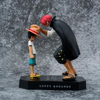 Vienas Gabalas Šiaudinė Kepurė Luffy Raudonplaukis Shanks Rankų Darbo Scenos Leidimas Palieskite Galvą Modelis Ornamentas