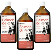 Lab-V 100% lašišų aliejus įvairaus amžiaus šunims ir katėms 2x500ml šalto spaudimo