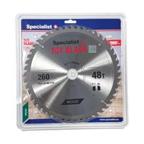 SPECIALIST+ pjovimo diskas, 260x48Tx30 mm