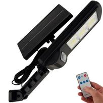Lauko šviestuvas su saulės baterija ir nuotolinio valdymo pultu 120 LED COB