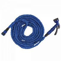 Išsitempianti sodo žarna su purkštuku Bradas Trick Hose 7m-22m, mėlyna