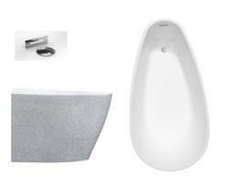 Vonia Besco Goya A-line Glam 160 Silver, su chrome sifonu