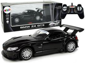 Nuotoliniu būdu valdomas sportinis automobilis BMW Z4 GT3, 2.4 G, 1:18, juodas