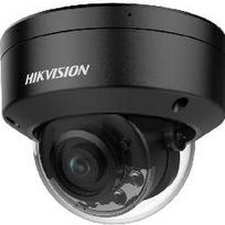 Hikvision dome DS-2CD2187G2H-LISU F2.8 (juoda, 8 MP, 30 m. IR; 30 m. LED; Hybrid Light)