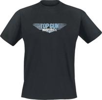Top Gun: Maverick - Logo marškinėliai | Juoda | S Dydis