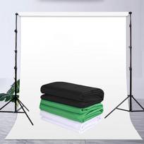 2x3 Meter Screen Backdrop Photography Background Screen for Live Video Streaming Photoshoot įvairiaspalvis