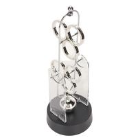 Perpetual Motion Device Dekoratyvinis fizikos mokslo stalo žaislas Elektroninis siūbuojantis papuošalas namams
