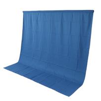 2x2m Blue Screen Photography Backdrop Wrinkle Resistant Durable Screen Background Cloth