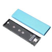 SSD korpusas M.2 NGFF SATA adapterio dėžutė B rakto B+M rakto išorinio kietojo disko dėklas, skirtas Win Xp78(Mėlyna mėlyna