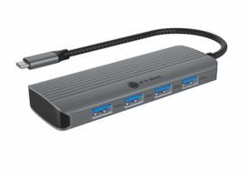 IcyBox HUB IB-DK4022a-CPD 6-in-1, HDMI, USB, PD