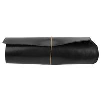1SF Augaliniu rauginimu apdirbta įrankinė oda Gabalas Natūrali Odos apdirbimo Juoda 30*30*0.2cm