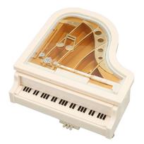 Fortepijono muzikinė dėžutė Išskirtinė žavinga muzikinė dėžutė Kompaktiška muzikinė dėžutė Dekoracija vestuvėms