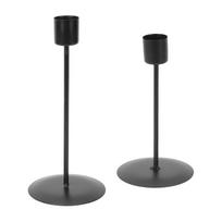 Candle Holders Set of 2 Metal SingleHead Vintage Decorative Candlesticks for Wedding Dinning Party juoda