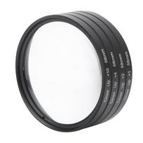 Optinio stiklo makro artinimo +1 +2 +4 +10 objektyvo filtrų rinkinys 58 mm, skirtas Canon, Nikon, Sony fotoaparatams
