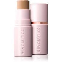 Revolution Skin Silk Bronzer Stick kreminės konsistencijos bronzinė pudra pieštukinė priemonė atspalvis Fair Sand 4.5 g