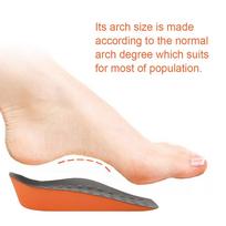 Invisible Height Increase Shock Absorbing Insoles Shock Insoles Insert Shoes Pad Big Size