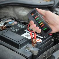 12V LED automobilio akumuliatoriaus apkrovos testeris, generatoriaus analizatoriaus akumuliatoriaus būsenos tikrinimo detektorius CHINA