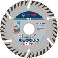 BOSCH PRO Multi Material deimantinis pjovimo diskas 115 mm