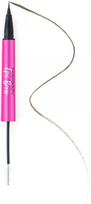 Makiažo priemonė antakiams Bodyography Epic Brow 2 in 1 Clear Brow Gel And Liquid Brow Definer Pen, Ash BDEB3599, šviesiai rudos spalvos