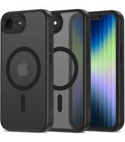 Matinis juodas dėklas Apple iPhone 16E / 17E telefonui "Tech-Protect MagCam Magsafe"