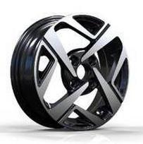 Ratlankis RACINGLINE Y1245 R14x5 4x100 ET 41 CB 54.1 (Black Polished) (500 kg)