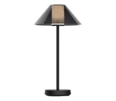 LED pritemdomas stalinis šviestuvas SERENGETI LED/3,4W/5V USB 3600 mAh IP44 juoda