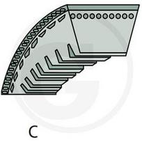 Kubota V diržasC tipas 9.5 x 978 Modeliams: B2230, B2311, B2530, B3030, B3150, RTV1140, RTV X1110