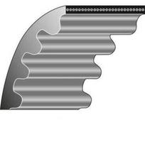 Dantytas diržas Wolf 8x600mm La