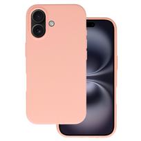 Silikoninis Lite dėklas skirtas Apple iPhone 16 persikų spalvos