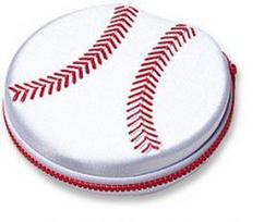 Manhattan CD case with zipper „Baseball”, 12 CD, 434515