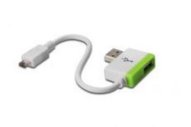 DIGITUS Micro USB charging cable incl. USB hub DA-70218