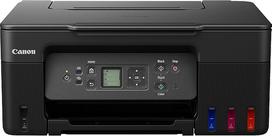 "Canon PIXMA G3570 MegaTank 3-in-1" daugiafunkcinis įrenginys DIN A4 (skeneris, kopijavimo aparatas, spausdintuvas, spalvotas rašalinis spausdintuvas, USB, WLAN, spausdinimo programėlė, debesija, LC ekranas), juoda/pilka