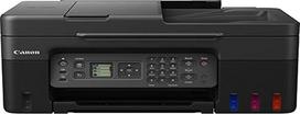 "Canon PIXMA G4570 MegaTank 4in1 Multifunktionsgerät DIN A4 (skeneris, kopijavimo įrenginys, spausdintuvas, faksas, ADF, spausdinimo įrenginys, USB, WLAN, spausdinimo programėlė, debesija, LC ekranas), juodos/žalios spalvos