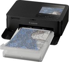 "Canon SELPHY CP1500" mini nuotraukų spausdintuvas Mobilus nešiojamasis spausdintuvas (iki 10 x 15 cm dydžio atviruko, WLAN, belaidis, termosublimacija, programėlė, 100 metų išliekanti spalva) Juodas [be juostos / popieriaus be