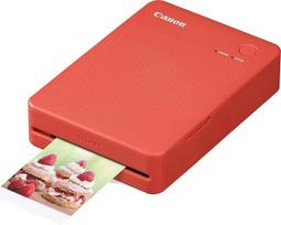 "Canon SELPHY QX20" mobilusis nuotraukų spausdintuvas - spausdinkite tiesiai iš išmaniojo telefono per "Wi-Fi". Terakotos spalvos sublimacinis spausdinimas, 2 dydžių lipdukų popierius ir įkrovimas per USB-C - terakota (be spalvos/popieriaus)