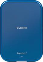 "Canon Zoemini 2" mini nuotraukų spausdintuvas "Mobile Portable Travel Pocket Printing Kit" (nuotraukų spausdinimas 5 x 7,6 cm, išmanusis telefonas + planšetinis kompiuteris, įmontuota baterija), tamsiai mėlyna [+ 20 cinko atspaudų rinkinys + 10 apskritim