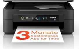 "Epson Expression Home XP 2205 3-in-1" rašalinis daugiafunkcinis spalvotas spausdintuvas, DIN A4, skeneris, kopijavimo aparatas, "WiFi", vienos kasetės, "Amazon Dash" papildymo funkcija, juodas