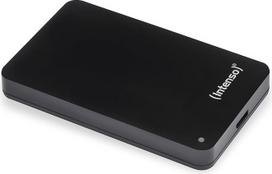 "Intenso Memory Case" nešiojamasis kietasis diskas, 2 TB, nešiojamasis išorinis kietasis diskas, 6,35 cm, 5400 aps/min, 8MB spartinančioji atmintis, USB 3.0, juodas