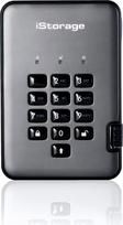 "iStorage" diskas "Ashur PRO2" 16 TB 256 bitų 1 TB USB 3.1 FIPS 3 lygio sertifikuotas saugus šifruotas kietasis diskas IS-DAP2-256-SSD-16000-C-X