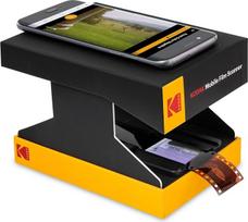 "KODAK Mobile Film Scanner" - skenuokite ir išsaugokite senus 35 mm filmus ir skaidres naudodami išmaniojo telefono fotoaparatą - nešiojamas sulankstomas skeneris