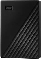 "Western Digital" WD My Passport išorinis kietasis diskas, 5 TB nešiojamoji saugykla, plonas dizainas, "WD Discovery" programinė įranga, automatinis atsarginių kopijų kūrimas, apsauga slaptažodžiu, juodas, taip pat suderinamas su kompiuteriu, "Xbox" ir PS