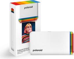 2-osios kartos "Polaroid Hi-Print" - su "Bluetooth" ryšiu sujungtas 2x3 kišeninis nuotraukų ir dažų spausdintuvas - baltas