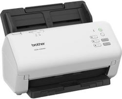 Brother ADS-4300N profesionalus dokumentų skeneris su USB ir LAN, dvipusis nuskaitymas, greitieji mygtukai, baltas, ADS4300NRE1
