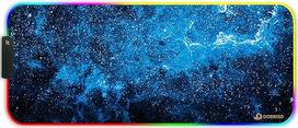 DORRISO RGB žaidimų pelės kilimėlis, didelis, XXL, 900 x 400 x 3 mm, kilimėliai pelėms, kilimėlis stalui, atsparus vandeniui, neslystantis kilimėlis kompiuteriui, asmeniniam kompiuteriui, profesionaliems žaidėjams, žaidimų pelės kilimėliai, mėlynas, A